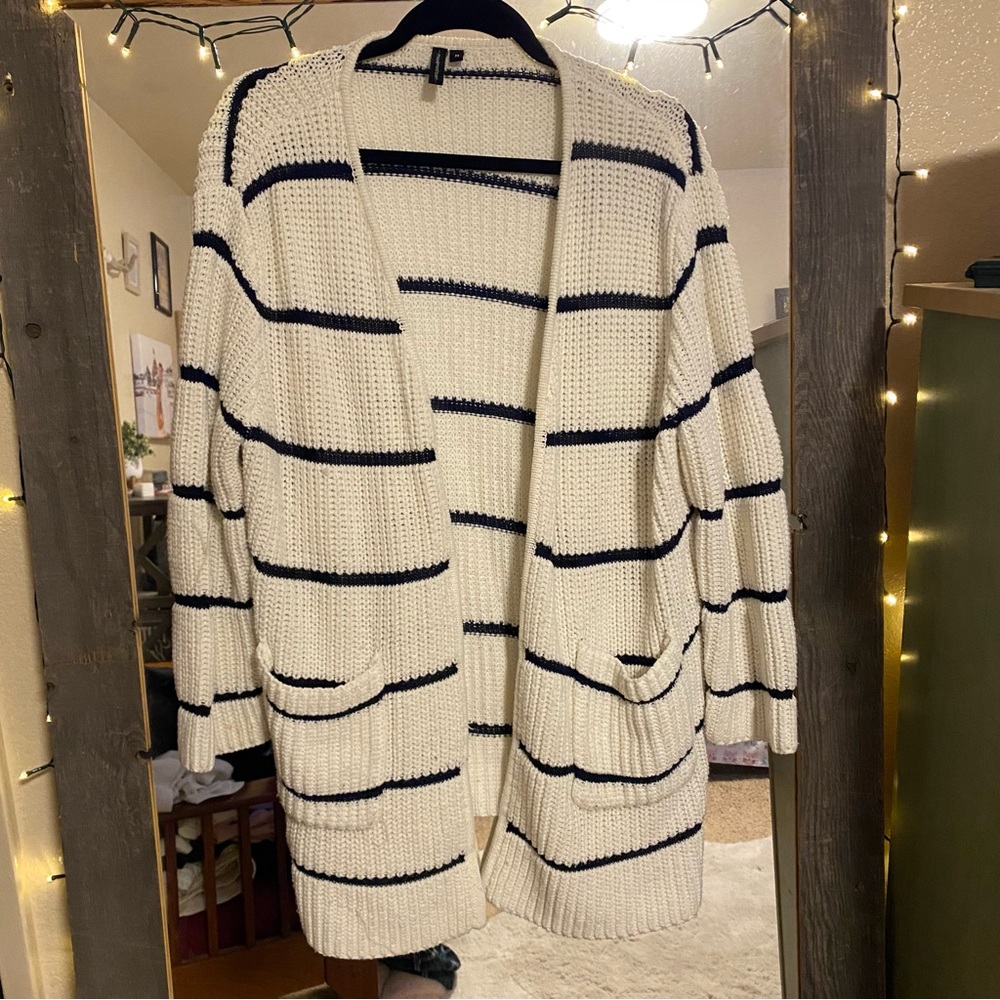 Striped Cardigan